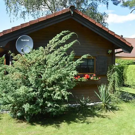 Gemütliches Blockhaus, Waldblick, Nähe BER/SXF-3