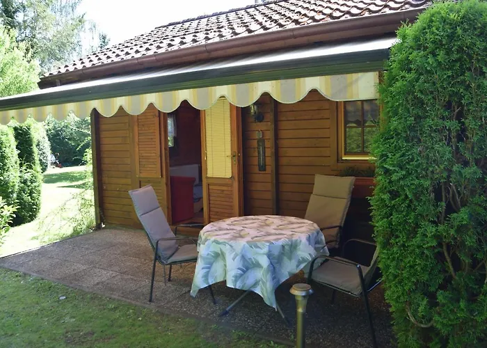 Gemütliches Blockhaus, Waldblick, Nähe BER/SXF